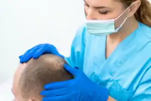 Patient nach Haartransplantation in Deutschland – Erholungsphase vor dem Wiedereinstieg in den Sport.